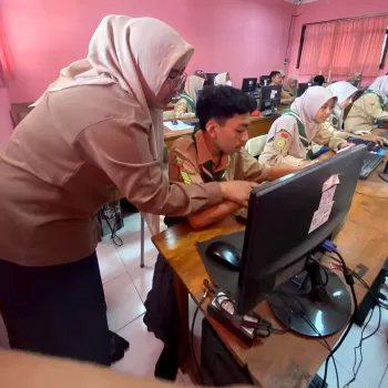 Sukseskan ANBK 2024, SMAMUGA Tulangan Gelar Gladi ANBK