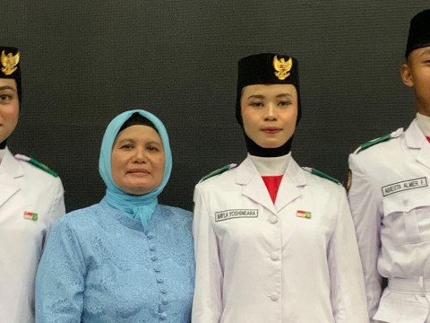 Tiga Siswa Smamuga Terpilih sebagai Paskibraka Sidoarjo HUT