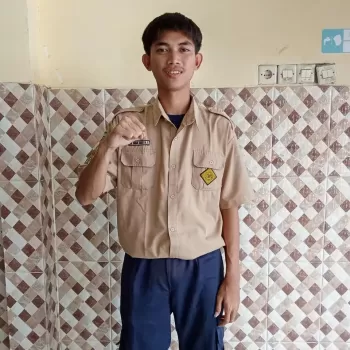 Inspiratif! Siswa Smamuga Tulangan Brian Harsya Fadillah, Ra