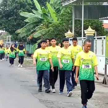 Nyaris! Seribu Peserta Meriahkan Fun Run 5K SMA Muhammadiyah